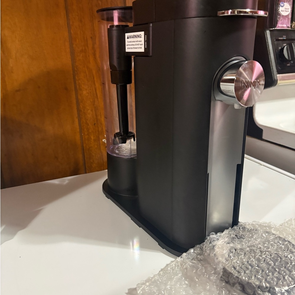 Sleek Black Coffee Grinder